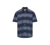 camel active Herren Kurzarmhemd mit Brusttaschen Dunkelblau, menswear-6XL