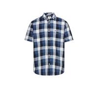 camel active Herren Kurzarmhemd mit Brusttaschen Indigoblau, menswear-4XL
