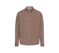 camel active Herren Langarm Hemd aus Reiner Baumwolle