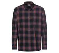 Regular Fit Freizeithemd mit Kentkragen XXL men Dunkelrot