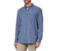 camel active Herren 409119/8s59 Hemd, Night Blue, M