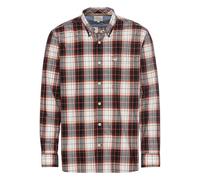 camel active Herren Langarm Hemd im Karomuster aus Reiner Baumwolle Ziegelrot, Menswear-M