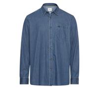 camel active Herren Langarm Hemd in Denim-Optik Nachtblau Menswear-M