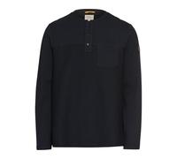 Camel Active - Langarm Henley mit Brusttasche dark navy - Gr. - XL