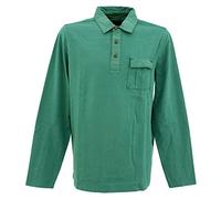 camel active Herren Langarm Polohemd Poloshirt Jersey Türkis