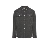 camel active - Langarmhemd mit aufgesetzten Taschen asphalt - Gr. - M