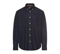 camel active Herren Langarmhemd mit Brusttasche Navyblau, Menswear-XL