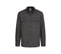 camel active Herren Langarmhemd mit Brusttaschen Steingrau, Menswear-L