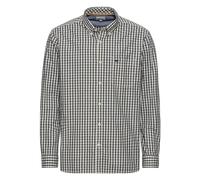 camel active Herren Langarmhemd mit Karomuster Dunkelblau, menswear-5XL