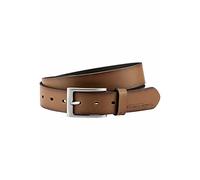 camel active Herren Ledergürtel Herren aus 100% Rindsleder | Kürzbarer Anzuggürtel | 3.2cm breiter Gürtel in Schwarz, Braun und Dunkelbraun Braun menswear-XXL