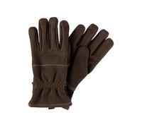 camel active Herren Lederhandschuhe Dunkelbraun, menswear-M
