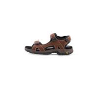 Trekkingsandale CAMEL ACTIVE, Herren, Gr. 44, cafe, Leder, Basic, Schuhe, Klettschuh, Sommerschuh, Outdoorschuh mit Logoschriftzug (90354512-44) cafe
