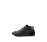 Schnürboots CAMEL ACTIVE, Herren, Gr. 42, Leder Textil, schwarz, Schuhe Schnürboots, Barfußschuh, Sneaker mit flacher Laufsohle (72948631-42) schwarz