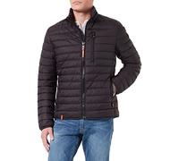 camel active Herren Jacke Leichte Steppjacke Ohne Kapuze, Schwarz, 66