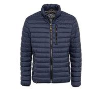 camel active Herren leichte Wasserabweisende Übergangsjacke Stepp-Blouson aus recyceltem Material in Schwarz, Grün und Dunkelblau Dunkelblau menswear-48