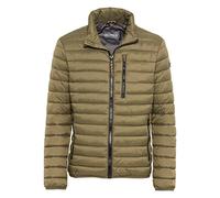 camel active Herren leichte Wasserabweisende Übergangsjacke Stepp-Blouson aus recyceltem Material in Schwarz, Grün und Dunkelblau Oliv menswear-52