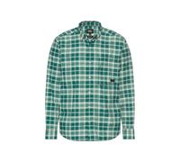 camel active Herren Leichtes Karohemd mit Quick Dry Funktion Tannengrün, Menswear-XXL