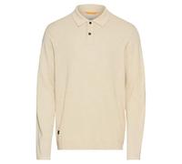 Langarm-Poloshirt CAMEL ACTIVE, Herren, Gr. XXXL, beige (oatmeal), Obermaterial: 100% Baumwolle, unifarben, casual, regular fit taillenbedeckt, Langarm, Shirts, mit Rippbündchen (61594445-XXXL) oatmea