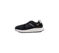 camel active Herren Low-Top Sneaker, Männer Halbschuhe,Wechselfußbett,Business,Freizeit,straßenschuhe,Strassenschuhe,schwarz,46 EU