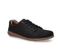 camel active Herren Low-Top Sneaker, Männer Halbschuhe,Wechselfußbett,schnürschuhe,schnürer,Business,Freizeit,schwarz,41 EU