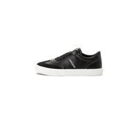 camel active Herren Low-Top Sneaker, Männer Halbschuhe,Wechselfußbett,Turnschuhe,Laufschuhe,schnürschuhe,schnürer,schwarz,45 EU
