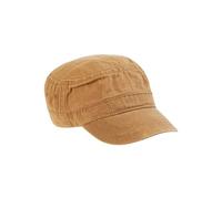 camel active Herren Military-Cap aus Canvas Beige, Menswear-OS