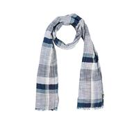 Camel Active Herren Webschal Multicolour aus Baumwoll-Twill Dunkelblau Gr. OS