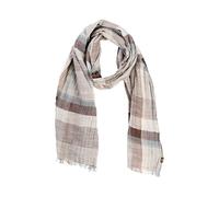 camel active - Multicolour Webschal aus Baumwoll-Twill earth brown - Gr. - OS