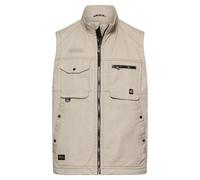 camel active Herren Outdoor Weste mit Innentaschen