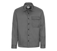 camel active Herren Overshirt mit Druckknöpfe Grau, Menswear-XXL