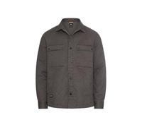 camel active Herren Overshirt mit Rautenmuster | Hemd mit Rautenmuster und strukturierter Oberfläche - mit Druckknöpfen und Kentkragen im Relaxed Fit - pflegeleicht