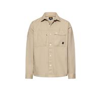 camel active Overshirt Herren Langarm Baumwolle beige, L