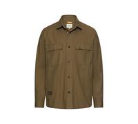 camel active - Overshirt mit Taschen deep olive - Gr. - XL