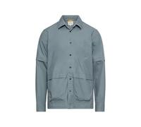 camel active Herren Overshirt mit Zip-Off Ärmel Blau, Menswear-M