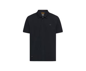 camel active Herren Polo-Shirt Dunkelblau ? Kurzarm Poloshirt aus Baumwolle mit Stretch ? Casual Freizeit Polo 6XL