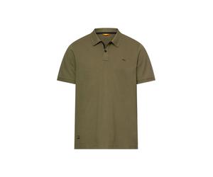 camel active Herren Polo-Shirt Oliv ? Klassisches Kurzarm Poloshirt aus Baumwolle ? Freizeit & Casual Polo 3XL