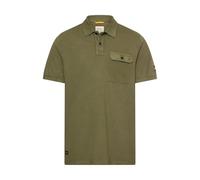 camel active - Poloshirt aus reiner Baumwolle deep olive - Gr. - XL
