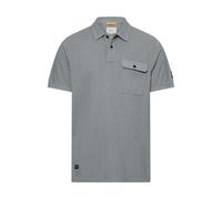 camel active Herren Poloshirt aus Reiner Baumwolle Sturmblau, Menswear-M