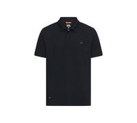 camel active Herren Poloshirt mit Druckknöpfen Dunkelblau, Menswear-XL