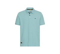 camel active Herren Poloshirt mit Druckknöpfen Ozeangrün, Menswear-L