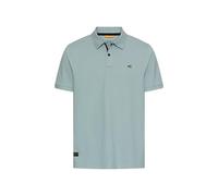 camel active - Poloshirt mit Kontrastdetails aqua blue - Gr. - XXL