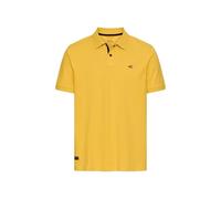 camel active Herren Poloshirt mit Kontrastdetails Sonnengelb, menswear-4XL