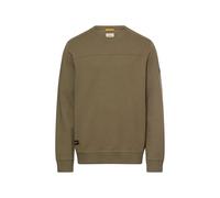 camel active - Pullover mit Backprint deep olive - Gr. - XL