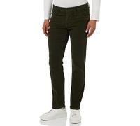 camel active Herren Regular Fit 5-Pocket Cordhose Dunkel Khaki, menswear-36/34
