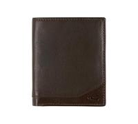 Camel Active Geldbörse Stone High Form – Herren, RFID-geschützt, Echtleder, Braun, Gr. M