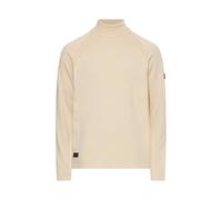 camel active Herren Rollkragen-Pullover aus Reiner Baumwolle Hafer, Menswear-L