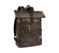 Camel Active Rucksack Laos Herren mit strukturierter Optik Braun Größe L