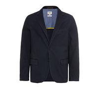 camel active Herren Sakko mit Leichter Waffelstruktur Blazer, Blau, 36