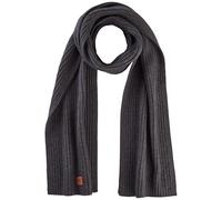 camel active Herren Schal aus einem Baumwoll-Kaschmir-Mix Asphalt menswear-OS