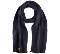 camel active Herren Schal aus einem Baumwoll-Kaschmir-Mix Nachtblau menswear-OS